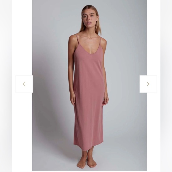 NWT Skin Worldwide | LONG SEXY SLIP | Size Small ( 1 ) White - Picture 5 of 7